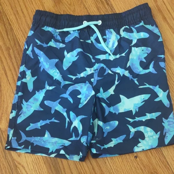 Toddlers Shark Adventure Kids Rash guard Set - Navy - Picture 4 of 9